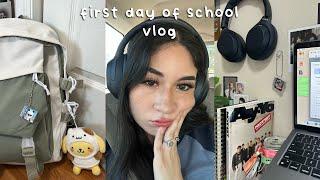 college diaries: first day of school vlog ୨୧ ‧₊˚ ⋅