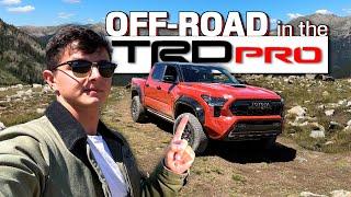 The New Toyota Tacoma TRD Pro Is Terrific Off-Road Except For THIS Confusing Innovation!