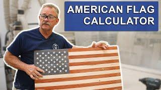 American Flag Calculator