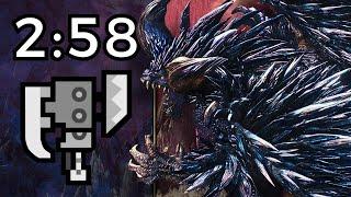 MHW Iceborne: Tempered Ruiner Nergigante 2:58 Switch Axe TA Rules