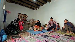 Village traditions in Iran  Babak and his family go to visit the kind grandmother️