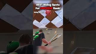 BEST Hiding Spots For EMPEROR Rank  #shorts #fortnite