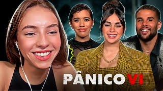 ENTREVISTEI O ELENCO DE PÂNICO 6!