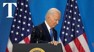 Biden makes string of gaffes in crucial press conference