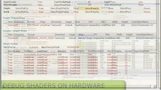 Debugging Graphics using NVIDIA Parallel Nsight and Visual Studio 2008