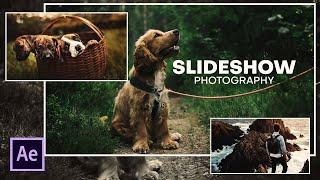 3D Picture Gallery Slideshow in After Effects - After Effects Tutorial