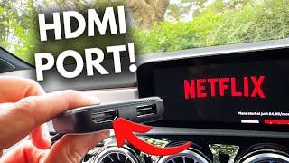 ADD an HDMI Port to ANY Car!