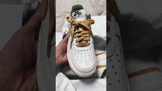 Nike Blazer Shoes in White + Gold Swoosh   #NikeByYou  #Sneakers