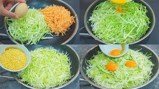 I Have Never Eaten such Delicious Cabbage with eggs! TOP13 Simple and very Tasty cabbage recipes!