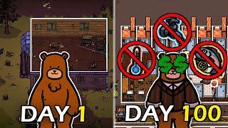 I Spent 100 Days SCAMMING Humans in Bear and Breakfast