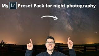 How I edit night photos in Lightroom - using my own preset pack