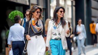 Summer Street Fashion in London. Diverse Street Style. Outfit Ideas.