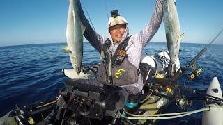 Double Rainbow Runner | Solo Mission | Kamanu | Hawaii Kayak Fishing