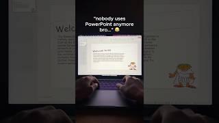 "Nobody uses PowerPoint anymore?"  #powerpoint #study #students