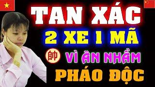 Bẫy 1 PHÁO, lủm 2 XE 1 MÃ , Trận Pháo Uyên Ương Thần Thánh của Ngô Lan Hương| Cờ tướng Việt