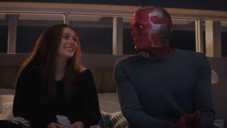 "What Is Grief, If Not Love Persevering?" - Wanda and Vision Talk About Pietro | WandaVision (1x08)