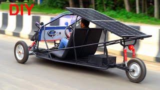 I Made a Solar Electric Car at Home