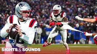 Sights & Sounds: Drake Maye Goes Toe-to-Toe vs. Josh Allen & the Bills | NFL Week 16