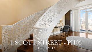 Condo Tour - Custom Designed 2-Level Penthouse - 1 Scott Street - PH03 - Toronto