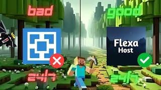 Best Free 24/7 Minecraft Server Hosting 2024 | Minecraft FLEXA HOST