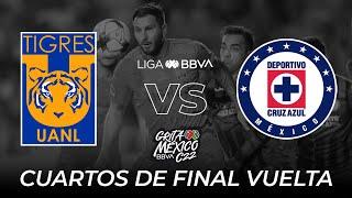 Resumen | Tigres vs Cruz Azul | Liga BBVA MX - Grita México C22 | Cuartos VUELTA