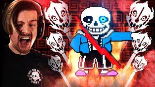 I BEAT SANS!! The GENOCIDE ROUTE in Undertale is DONE. (Undertale Genocide Ending)