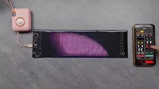 Top Salling LED Matrix Panel Programmable Flexible LED For Car