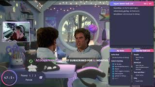 let's lock in | 50/10 cozy coworking → building in Sims 4 ˚ ༘ ⋆｡˚ | !sweet !task !done