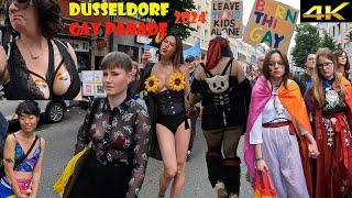 Today 25th MAY 2024- Gay Parade DUSSELDORF (Germany). Christopher Street Day( CSD) In Dusseldorf