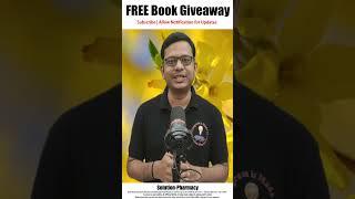 FREE Book Giveaway | 2024 | No Hidden Terms & Conditions | फार्मेसी की बुक फ्री में पाने का मौका !