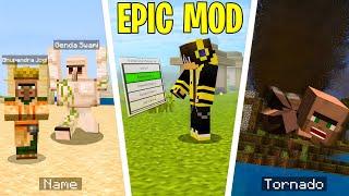 TOP 5 MOST EPIC MOD FOR MCPE | Minecraft 1.20+