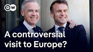 Why Canadian Prime Minister Mark Carney chooses Europe for his first foreign visit | DW News