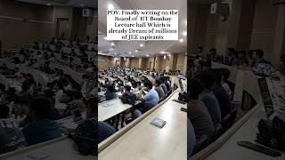 IIT Bombay Dream Come True #iitbombay #iit #jee #iitjee #campus #motivation #iitmotivation #shorts