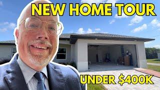 New Cape Coral Homes For Sale Tour Elite Design Homes in Northwest Cape Coral Florida