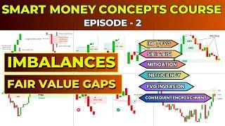 Imbalances (IMB) | Fair Value Gaps (FVG) | Smart Money Concepts (SMC) Full Course| Episode - 2