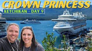 Crown Princess Alaska Cruise: Ketchikan AK - Creek Street (Day 9 VLOG)