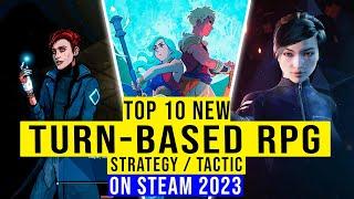 The 10 New TURN-BASED Strategy/Tactics Games In 2023 On Steam