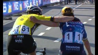 La Flèche Brabançonne 2025 - Highlights - Great battle Remco Evenepoel vs Wout Van Aert... who won ?