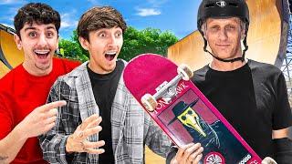 I SURPRISED MY BEST FRIEND WITH FAVORITE CELEBRITY!! (ft. TONY HAWK)