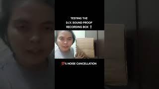 Testing DIY Soundproof Box Funny Video TikTok jackdpreacher