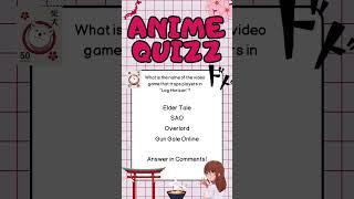 Ultimate Anime Quiz Challenge - Test Your Otaku Knowledge in 60 Seconds!