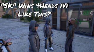 "SK" Wins A 100K 1V1 Race Against 4Head? | GTA RP | Nopixel 4.0 | The Manor