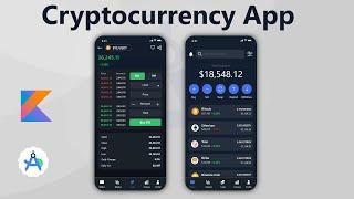 Crypto App Android Studio Kotlin MVVM Architecture Project tutorial