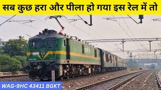 WAG9HC with Garib Rath Express |Delhi Sabarmati Special garib rath express arriving jaipur junction