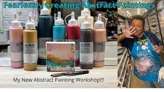 My New Abstract Painting Online Workshop!!!