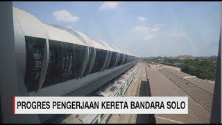 Pengerjaan Kereta Bandara Solo Dikebut