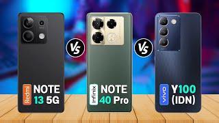 Infinix Note 40 Pro Vs Redmi Note 13 5G Vs Vivo Y100 IDN I Spech Comparison | Review | Price