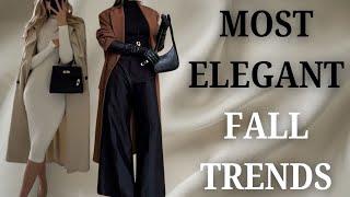 "Elevate Your Style: 2024 Fall's Most Elegant Trends"