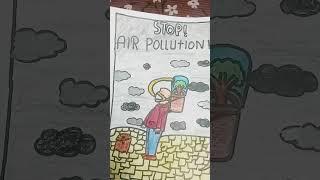 prevent air polution #savearth by #vanijain drawings .