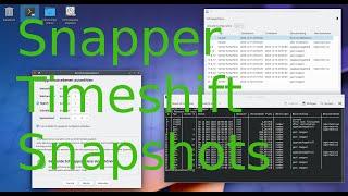 Systemfehler mit Snapper oder  Timeshift beheben